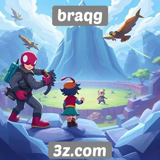 braqg oferece uma nova experiência em jogos online
